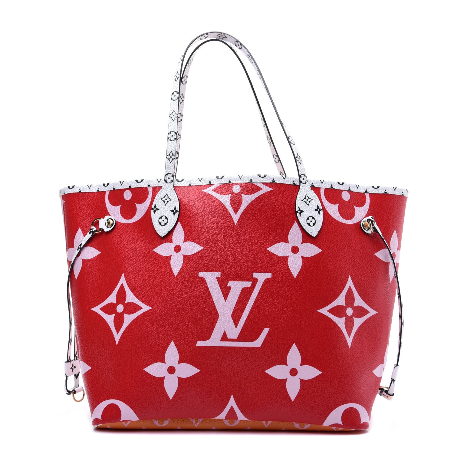 Louis Vuitton Monogram Giant Neverfull MM Rouge 1 of 11