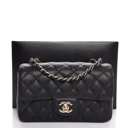 Chanel Caviar Quilted Mini Rectangular Flap Black 8 of 8