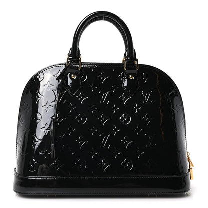 Louis Vuitton Vernis Alma PM Black 1 of 11