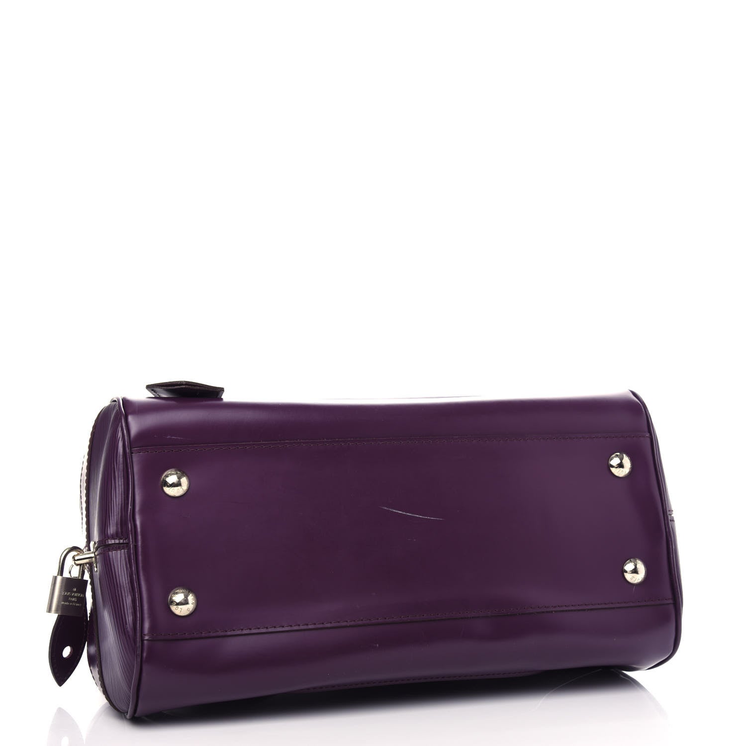 Louis Vuitton Epi Bowling Montaigne PM Cassis 4 of 9