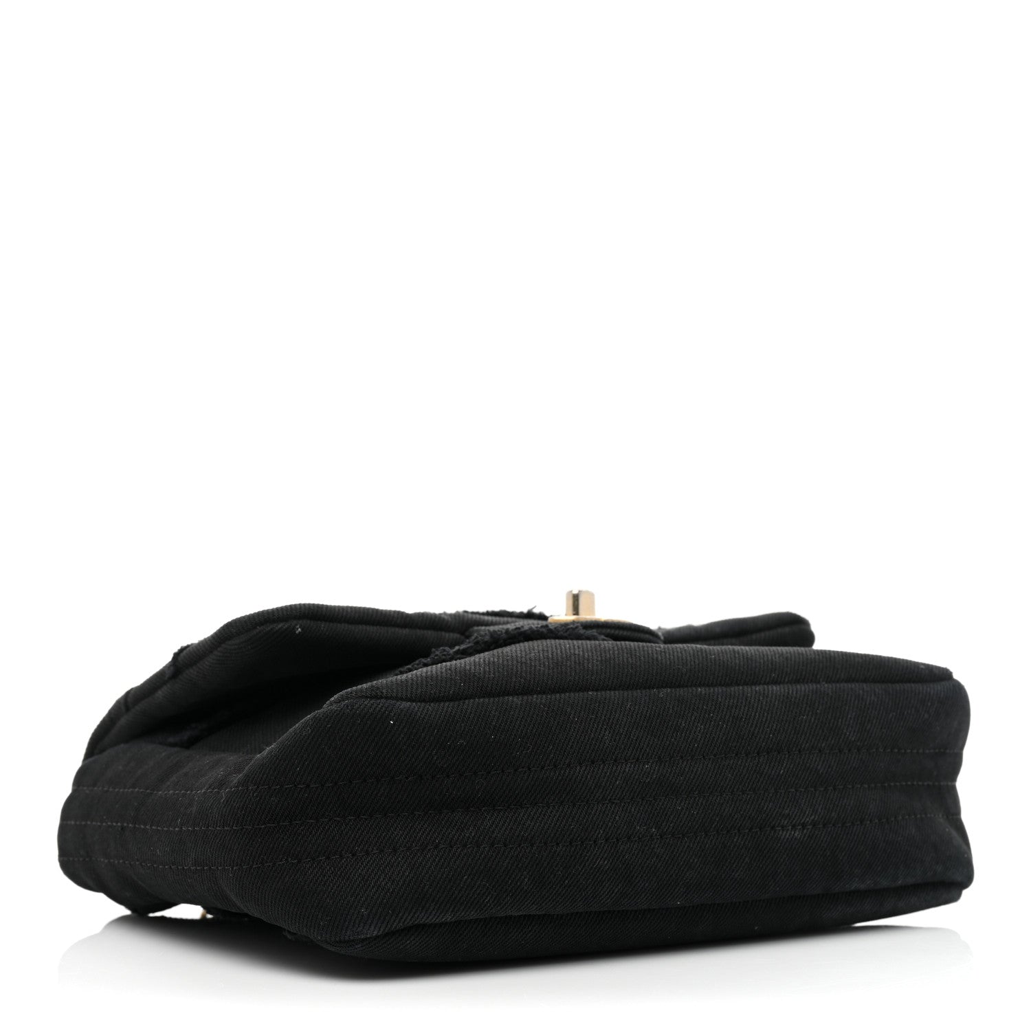 Chanel Denim Coco Flap Black 4 of 21