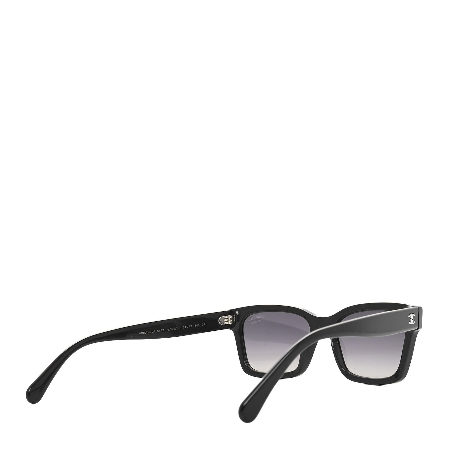 Acetate Square Sunglasses 5417 Black