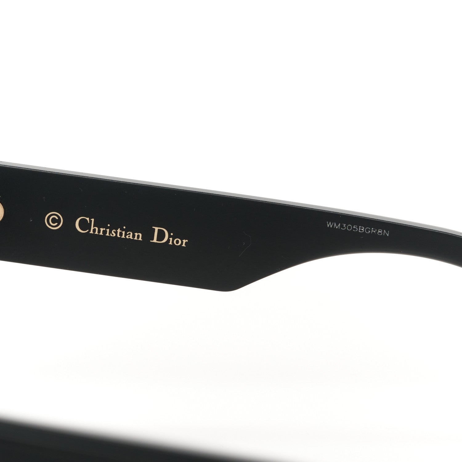 Christian Dior Acetate DiorID2 Sunglasses Black 8 of 10