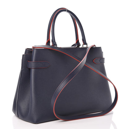 Louis Vuitton Calfskin Lockme Day Marine Rouge 3 of 12