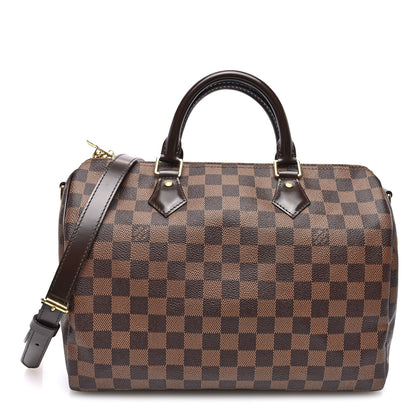 Louis Vuitton Damier Ebene Speedy Bandouliere 30 1 of 9