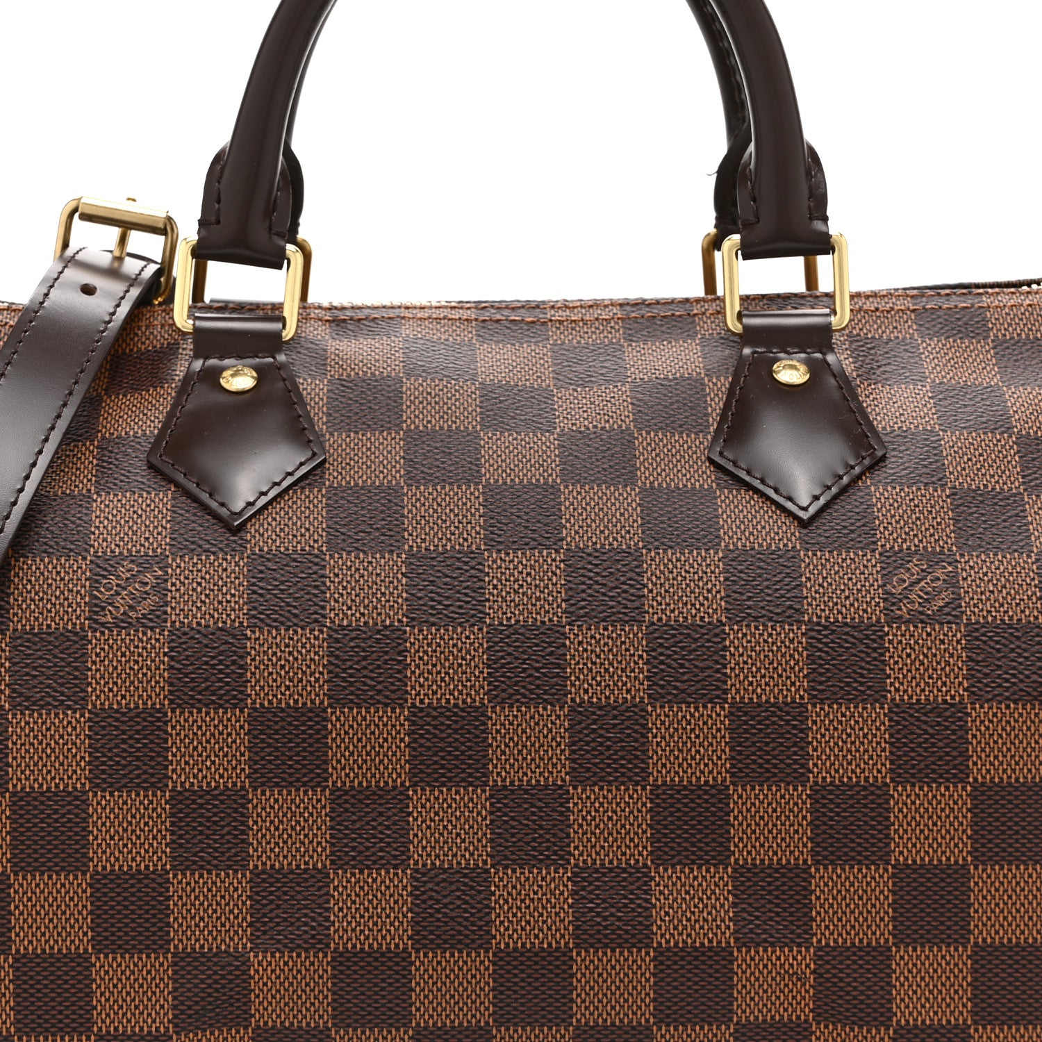 Louis Vuitton Damier Ebene Speedy Bandouliere 30 8 of 10