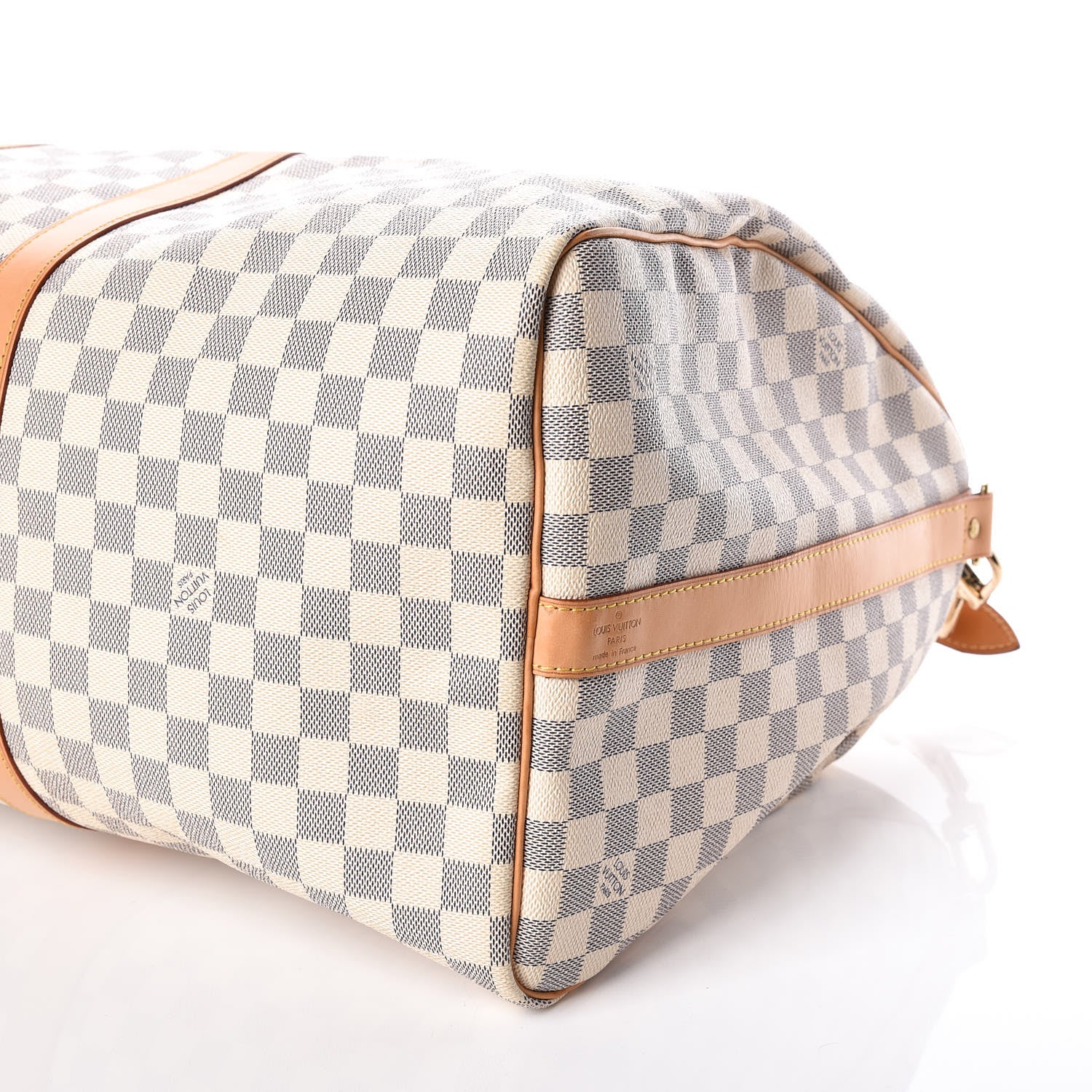 Louis Vuitton Damier Azur Keepall Bandouliere 55 6 of 11
