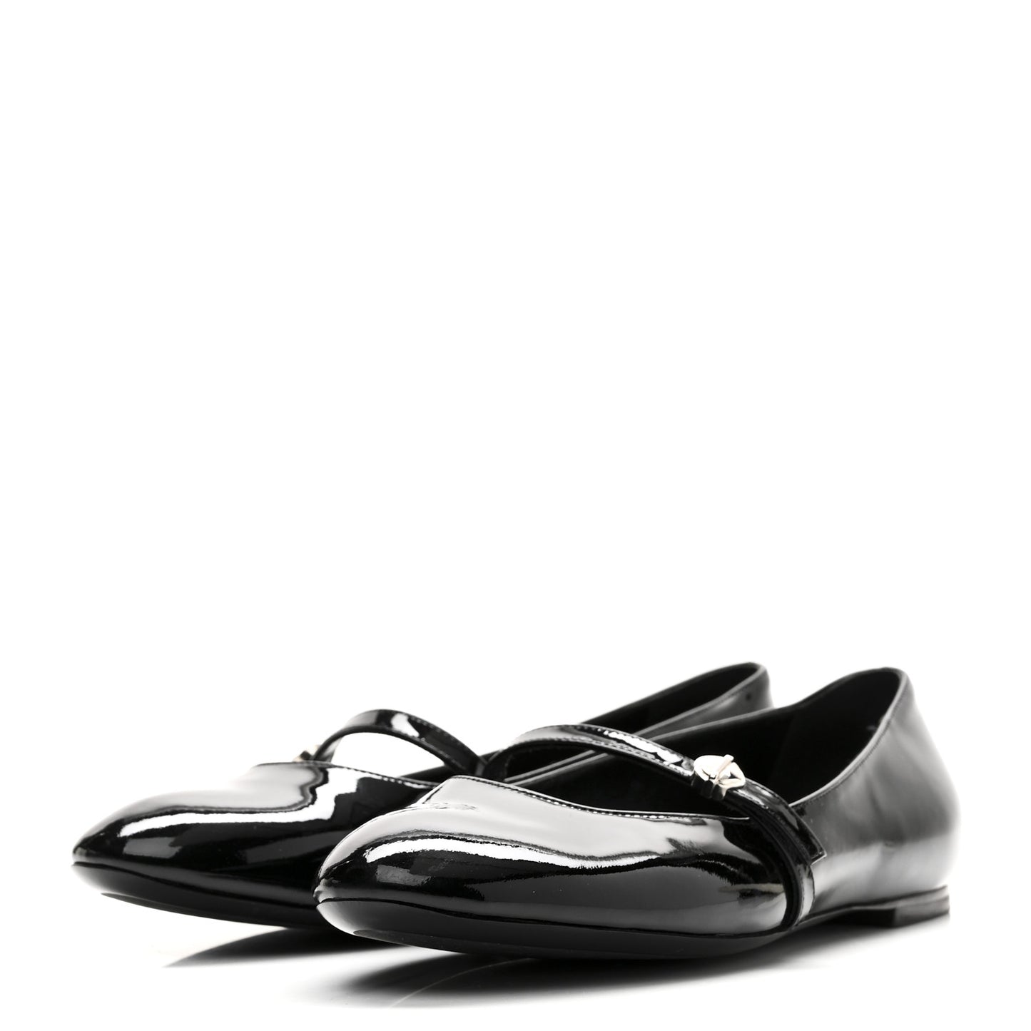 Patent Uniformes Ballet Flats 37 Black