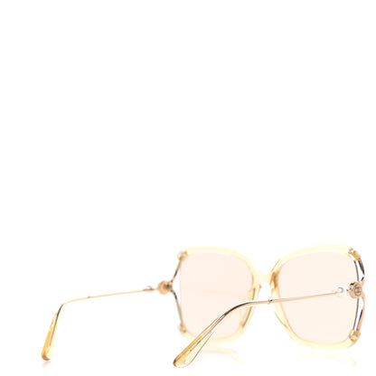 Chanel Pearl Square CH4275 Sunglasses Gold 4 of 8