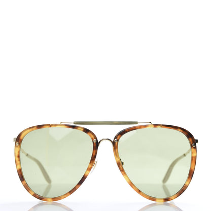 Gucci Aviator Sunglasses Tortoise GG0672S Havana 2 of 9