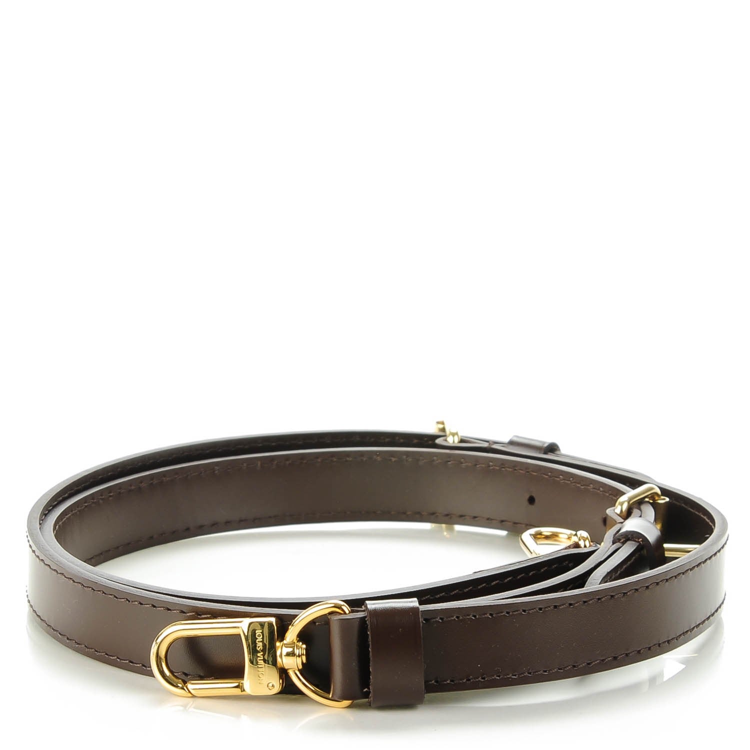 Louis Vuitton Calfskin Adjustable Speedy Bandouliere Shoulder Strap Brown 1 of 5