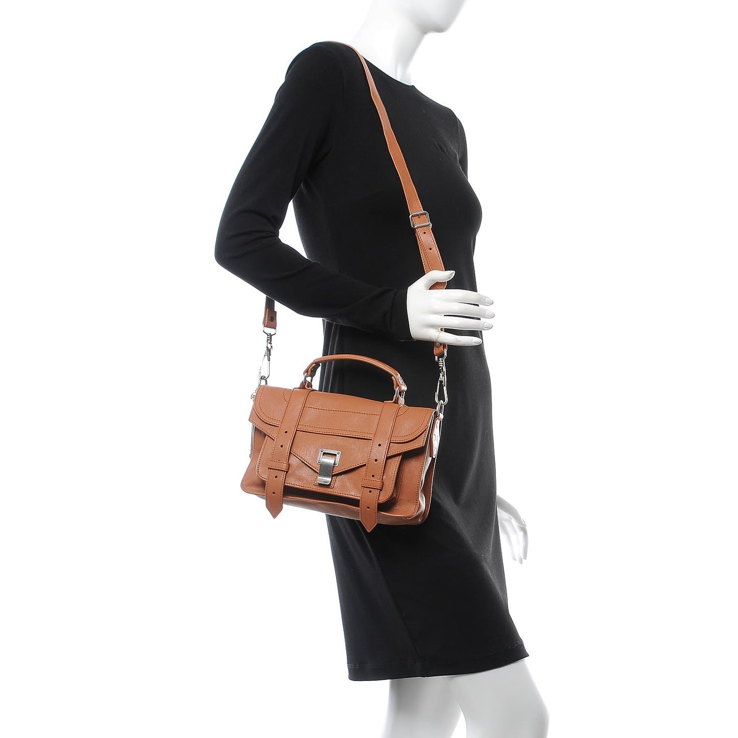 Lambskin Tiny PS1 Satchel Dune