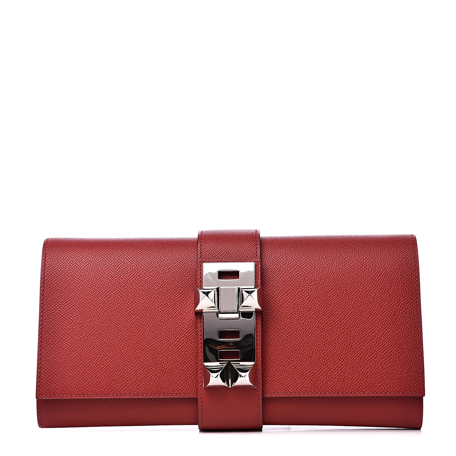 Hermes Epsom Medor 29 Clutch Rouge Garance 1 of 10