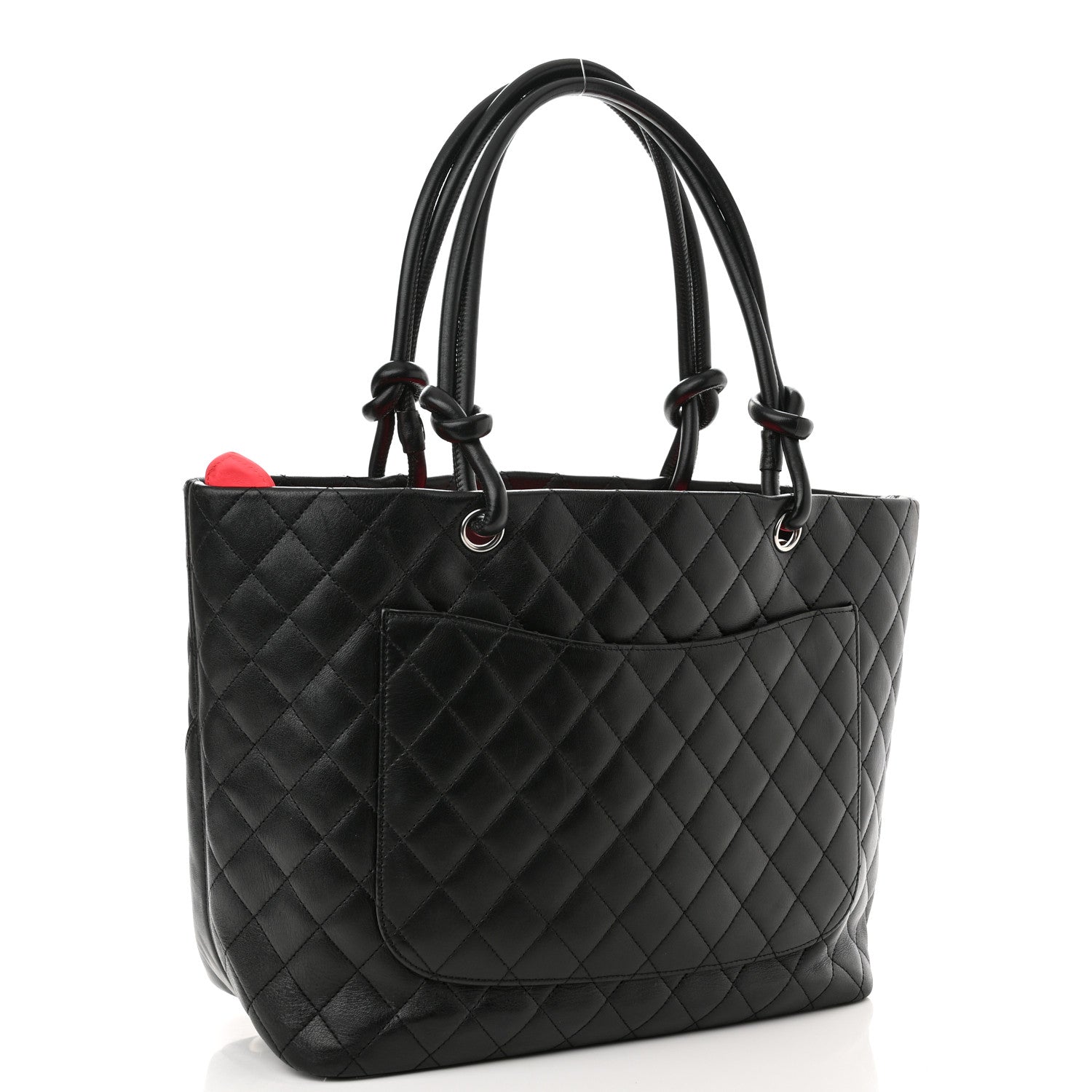 Chanel Calfskin Quilted Large Cambon Tote Black 3 of 10