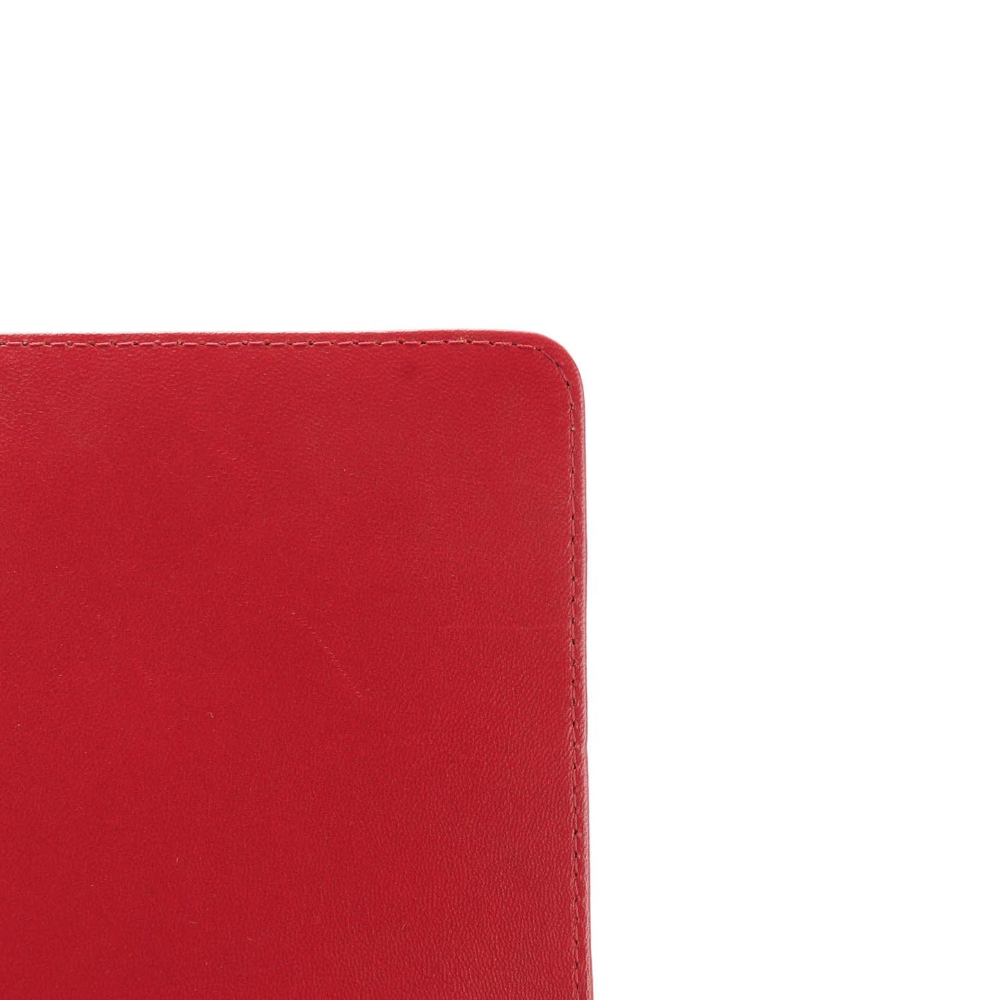 Lambskin Quilted Medium Boy Flap Red