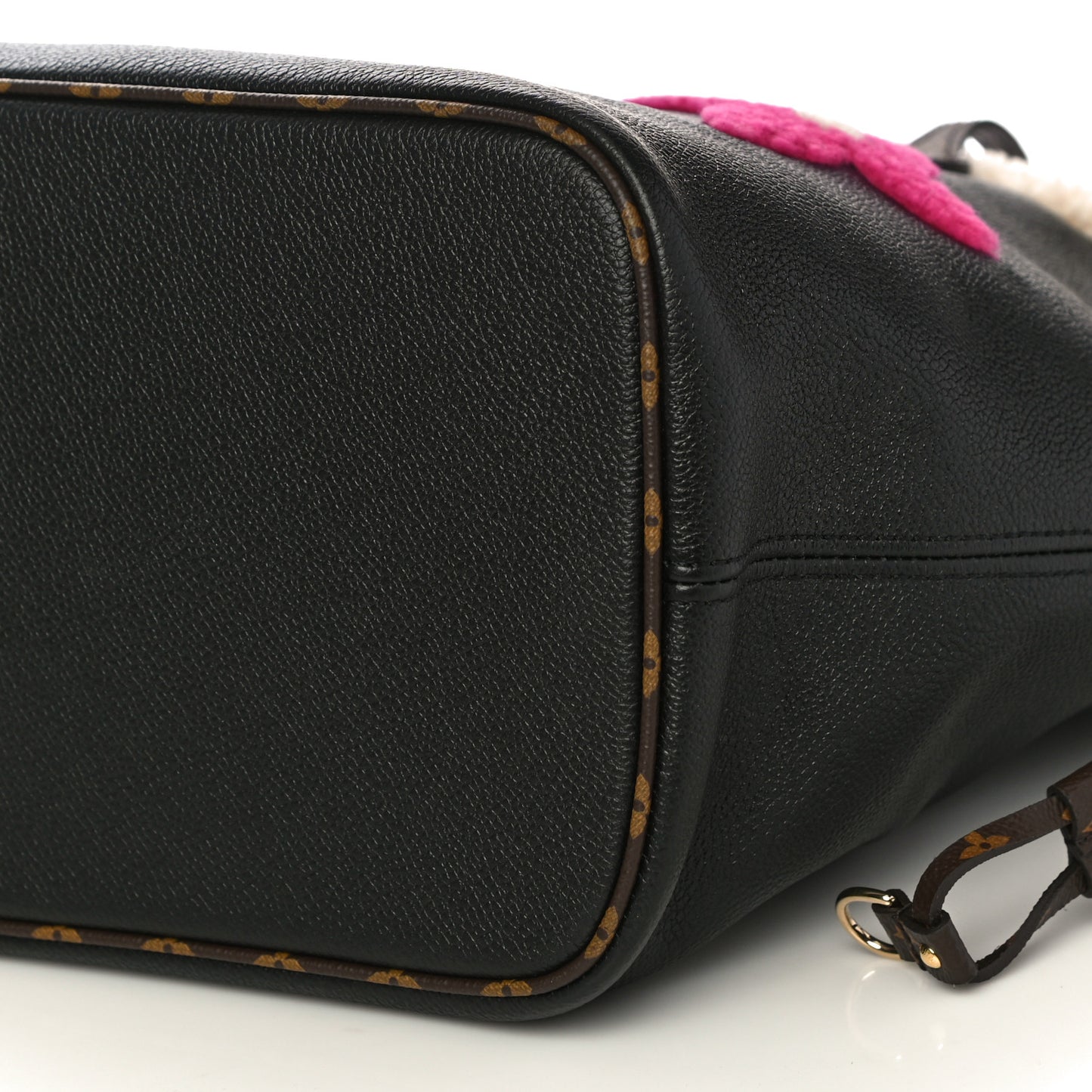 Calfskin Monogram Teddy Neverfull MM Black