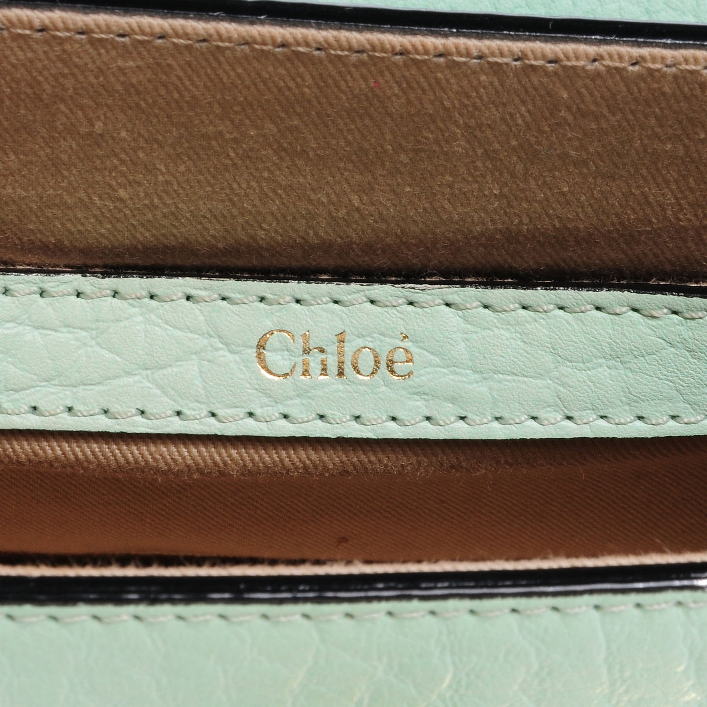 Patent Grained Calfskin Sally Flap Bag Turquoise