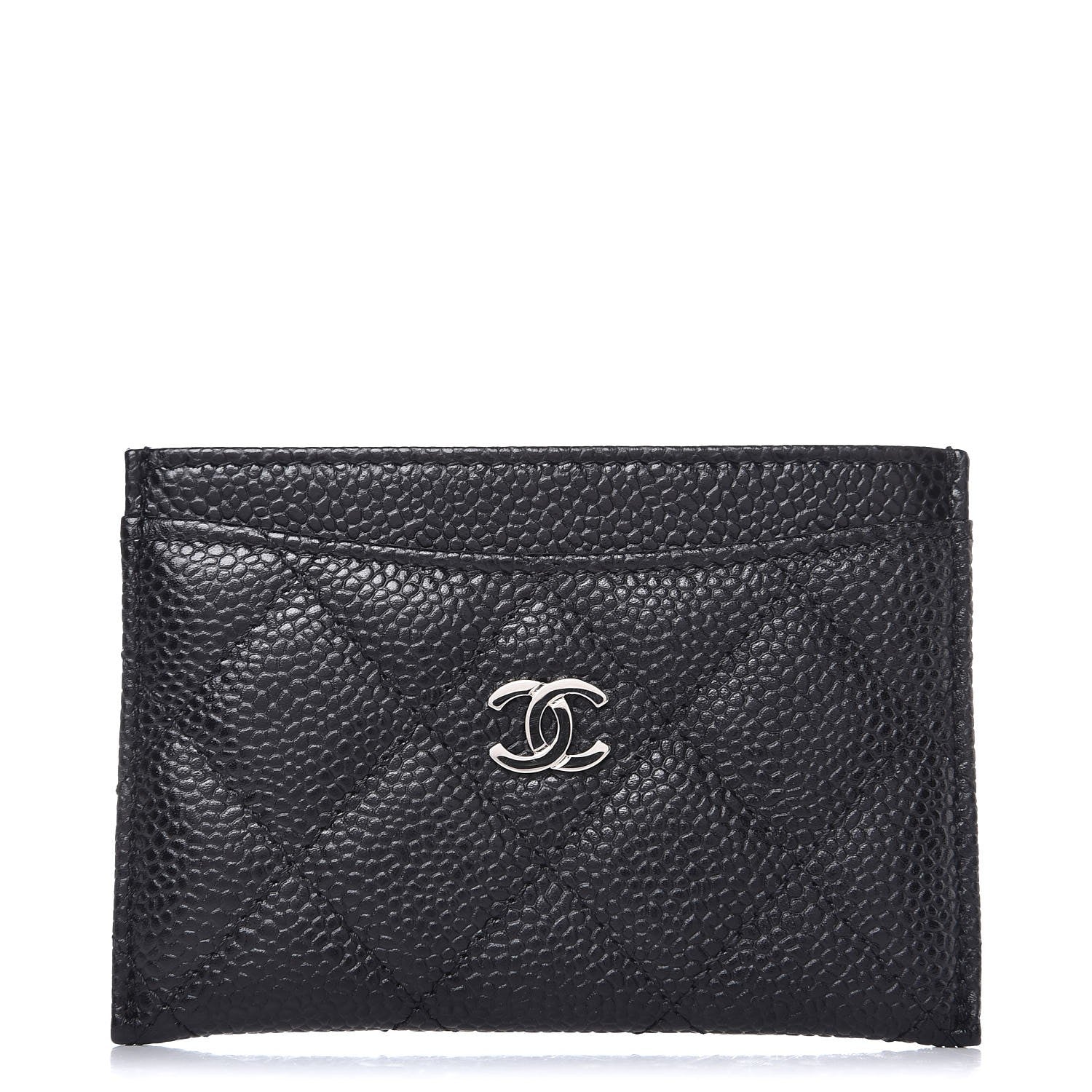 Chanel Caviar Quilted Card Holder Black 1 of 8