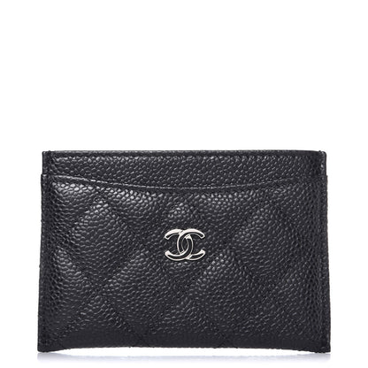 Chanel Caviar Quilted Card Holder Black 1 of 8