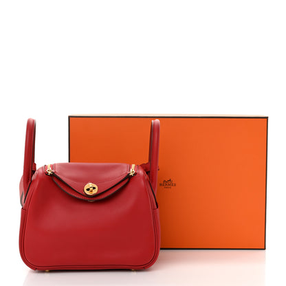 Hermes Swift Mini Lindy 20 Rouge Piment 11 of 11