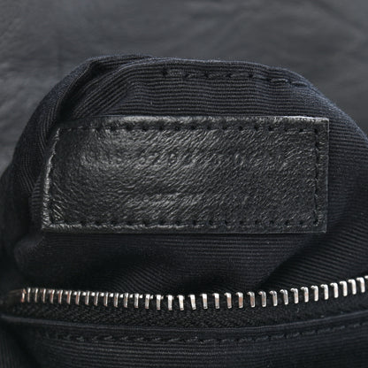 Saint Laurent Lambskin Quilted Toy Loulou Puffer Monogram Chain Satchel Storm 7 of 9