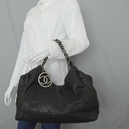 Chanel Calfskin Coco Cabas Black 2 of 11