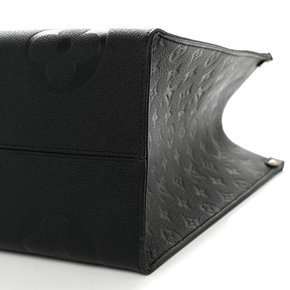 Louis Vuitton Empreinte Monogram Giant Onthego GM Black 9 of 10