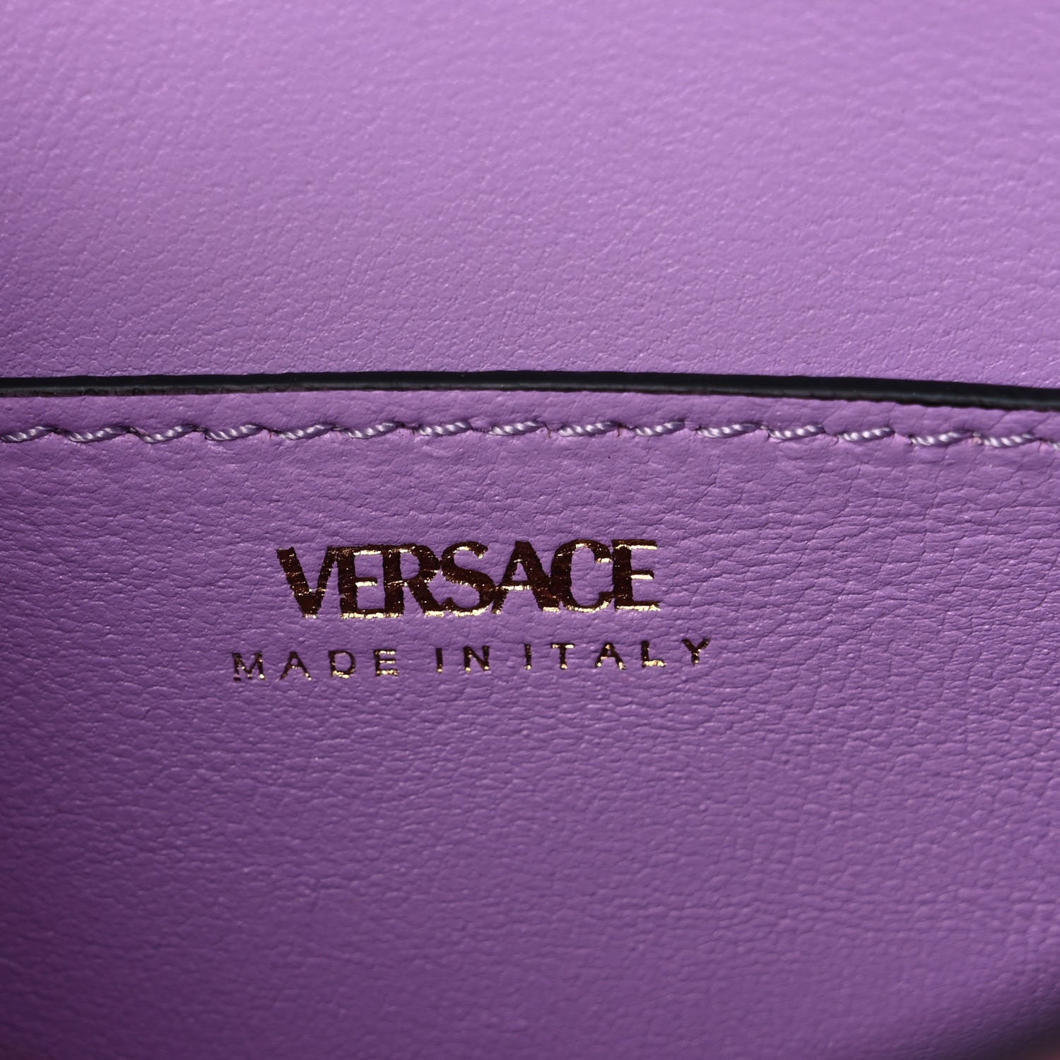 Versace Grained Calfskin Medusa Small Top Handle Handbag Pink 6 of 9