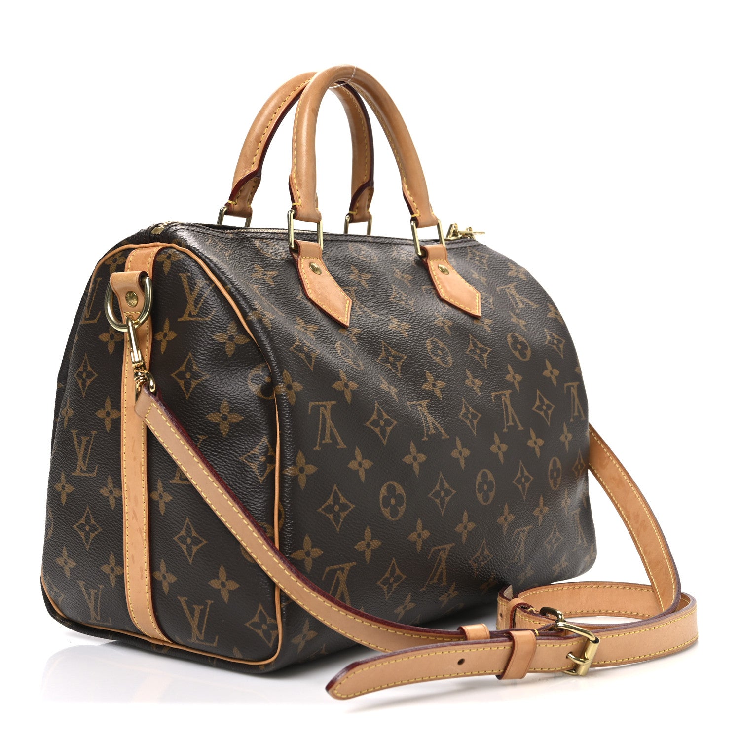 Louis Vuitton Monogram Speedy Bandouliere 30 3 of 12