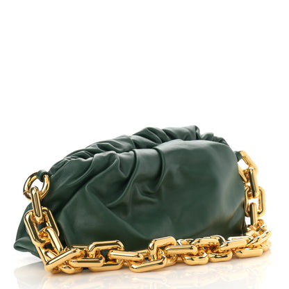 Bottega Veneta Calfskin The Pouch Chain Raintree 3 of 10