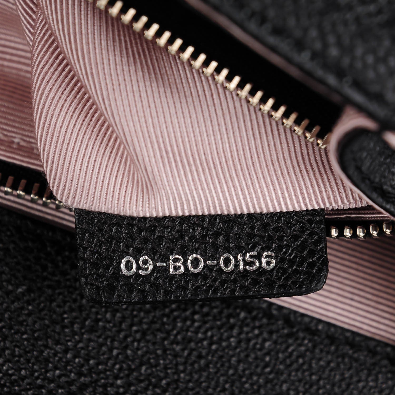 Christian Dior Grained Calfskin Diorama Satchel Black 7 of 7