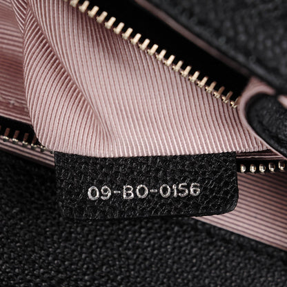 Christian Dior Grained Calfskin Diorama Satchel Black 7 of 7