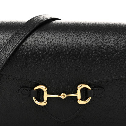 Gucci Calfskin Horsebit 1955 Shoulder Bag Black 7 of 10