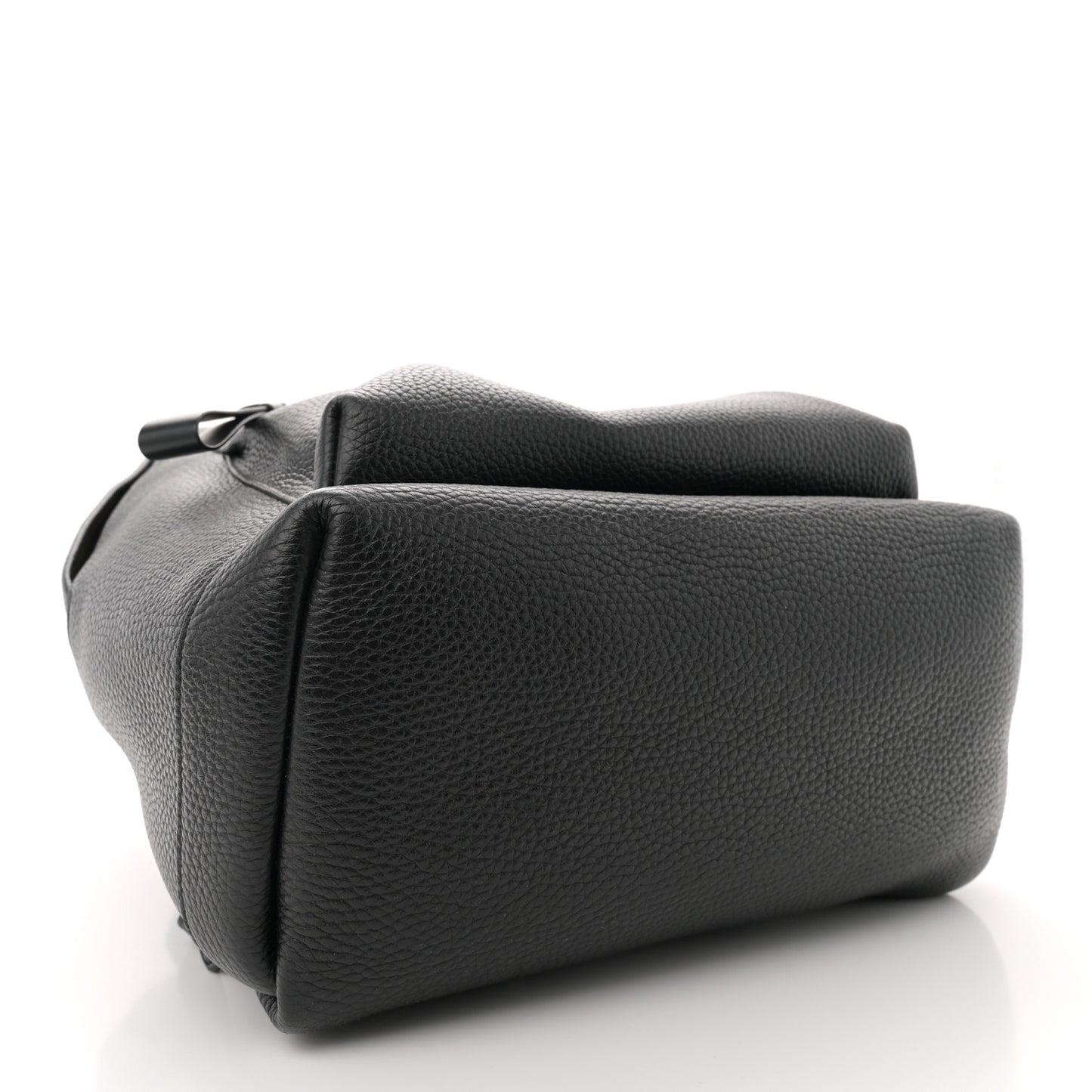 Grained Calfskin Buckley Backpack Black