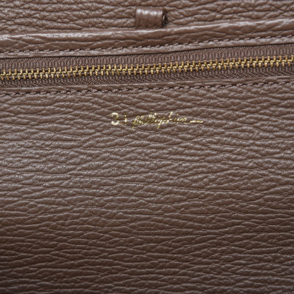 3.1 Phillip Lim 3.1 Textured Calfskin Large Pashli Satchel Taupe 7 of 11