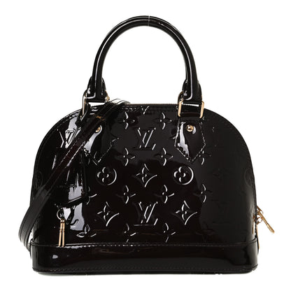 Louis Vuitton Vernis Alma BB Amarante 1 of 12