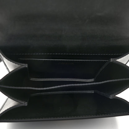 Versace Vitello Barocco Virtus Small Top Handle Shoulder Bag Black 3 of 7
