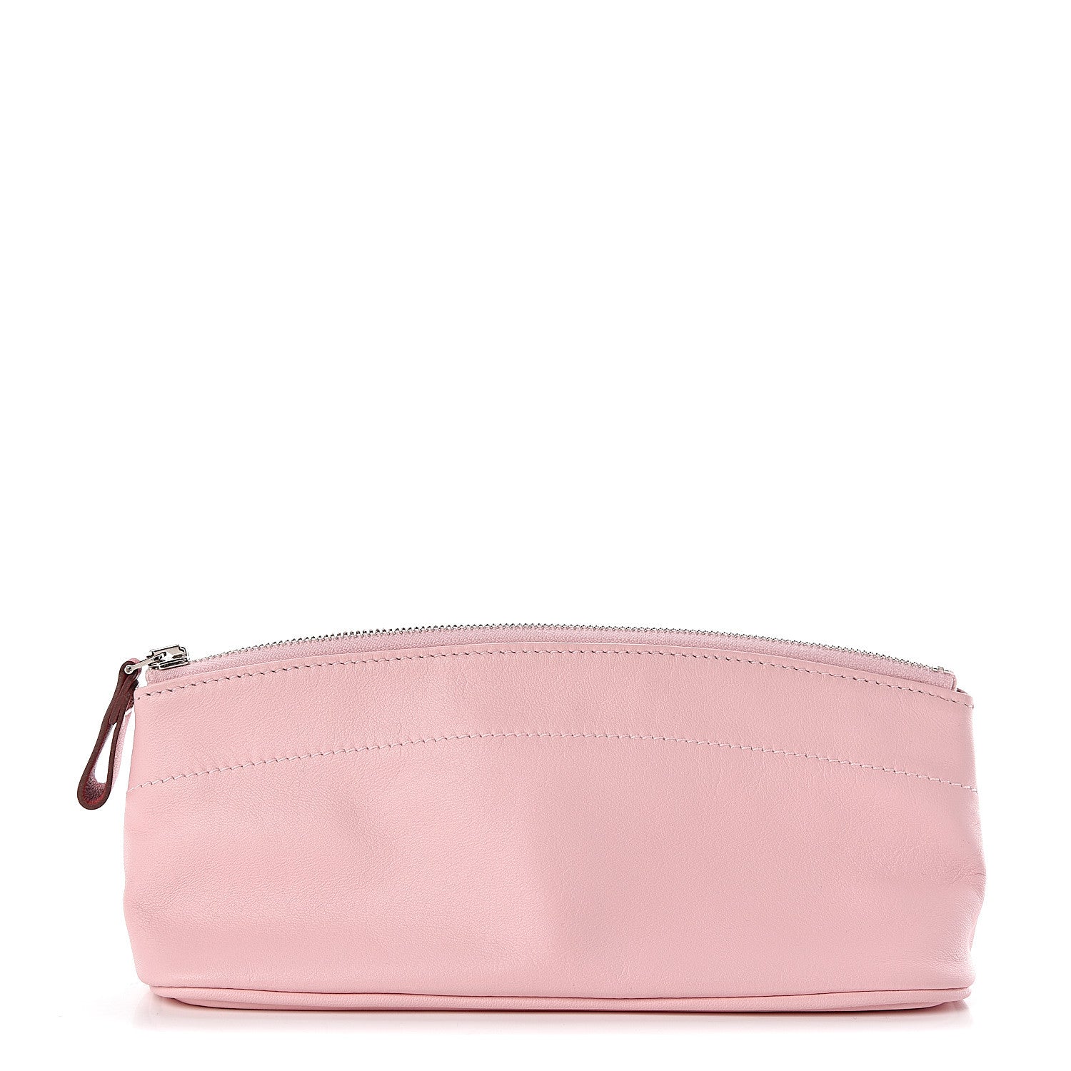 Hermes Lambskin Swift Tohubohu Pouch PM Rose Sakura Vermillion 1 of 8