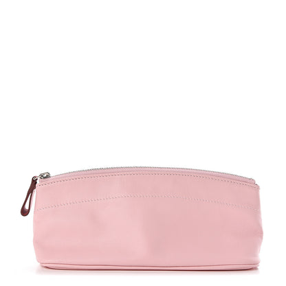 Hermes Lambskin Swift Tohubohu Pouch PM Rose Sakura Vermillion 1 of 8