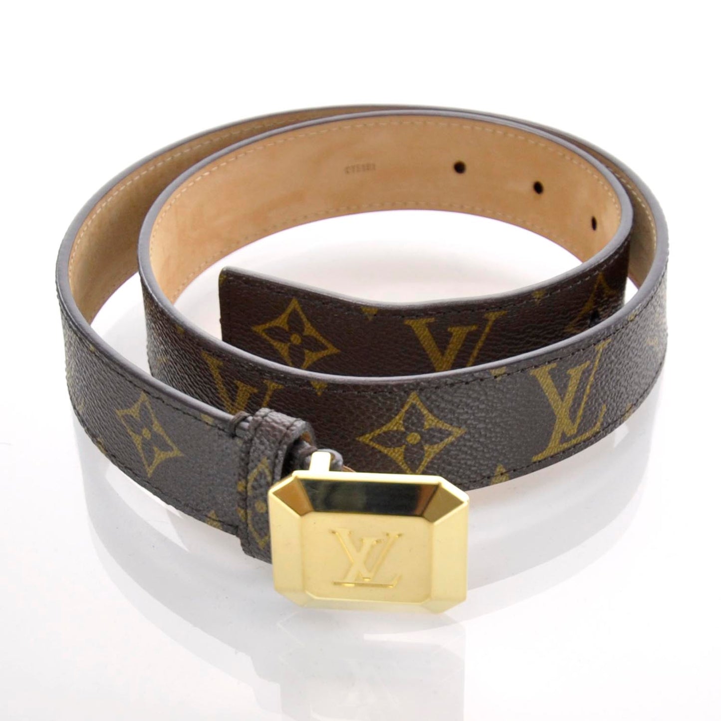 Monogram Cabochon Belt Buckle