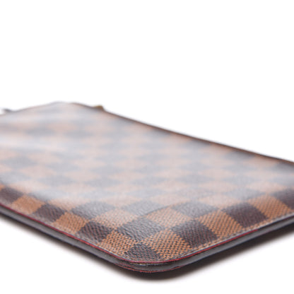 Louis Vuitton Damier Ebene Neverfull MM GM Pochette 6 of 12