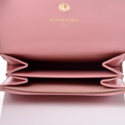 Chanel Calfskin CC Timeless Card Holder Pink 5 of 8