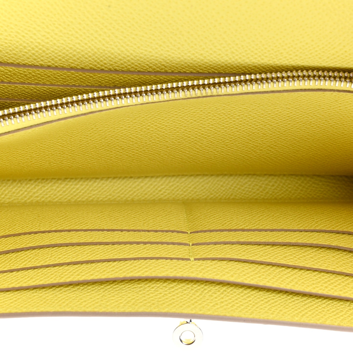 Epsom Kelly Longue Wallet Lime