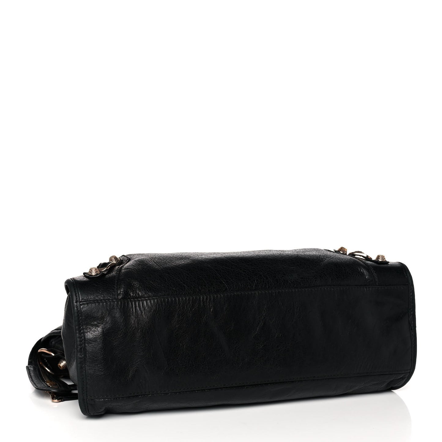 Agneau Giant 12 Rose Gold Hardware City Black