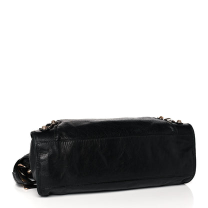 Balenciaga Agneau Giant 12 Rose Gold Hardware City Black 3 of 15