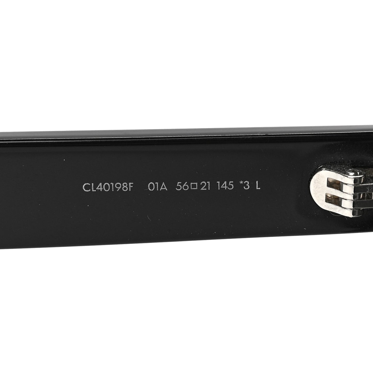 Acetate Sunglasses CL40198F Black