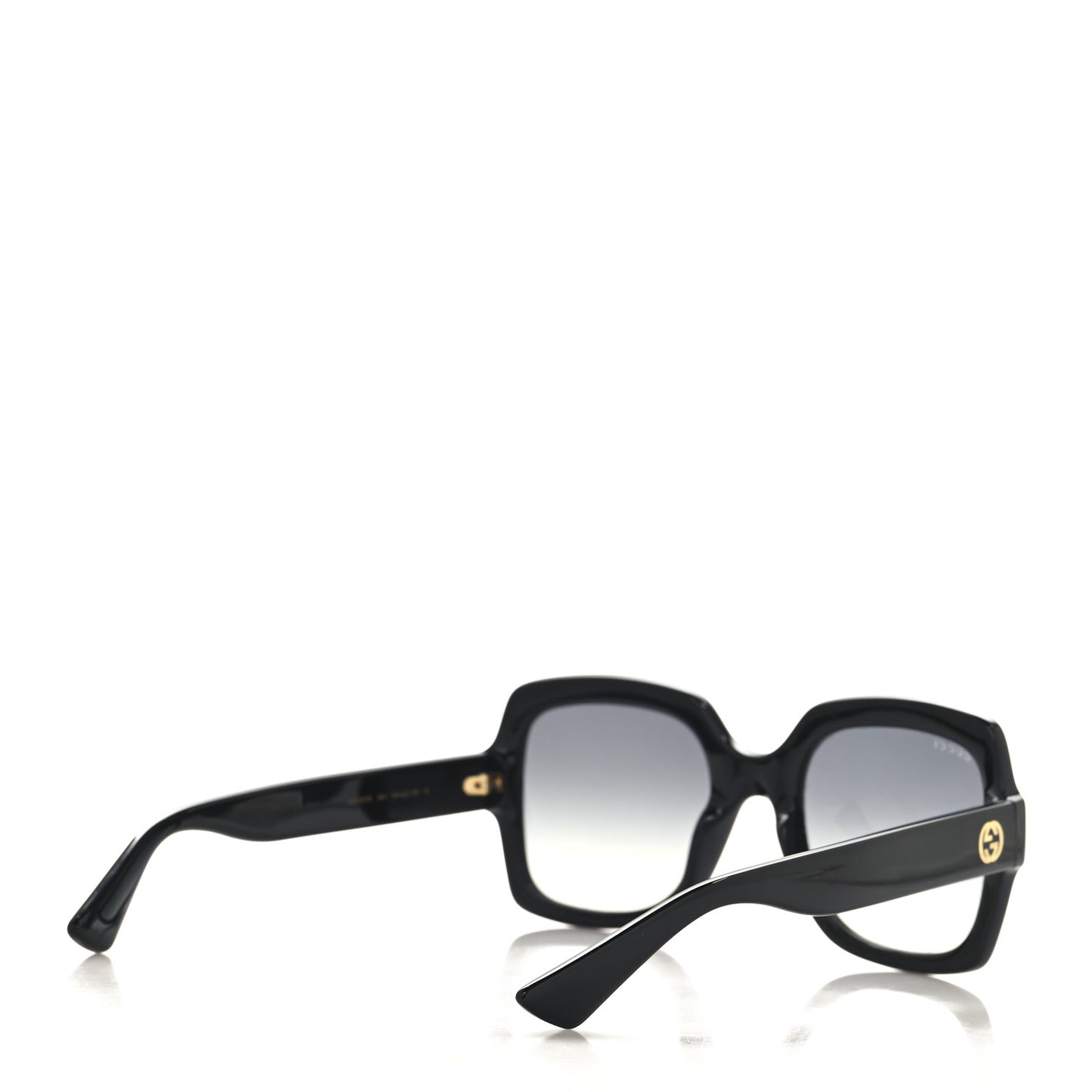 Acetate Square Frame Sunglasses GG1337S Black