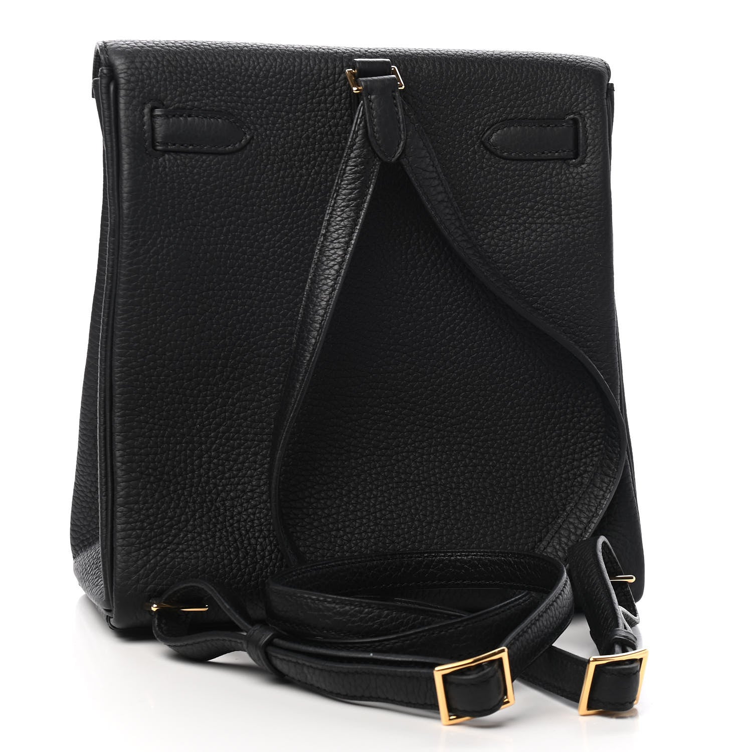 Hermes Togo Kelly Ado Backpack Black 3 of 9