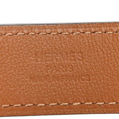 Hermes Madame Calfskin 24mm Collier De Chien Belt Black 3 of 5