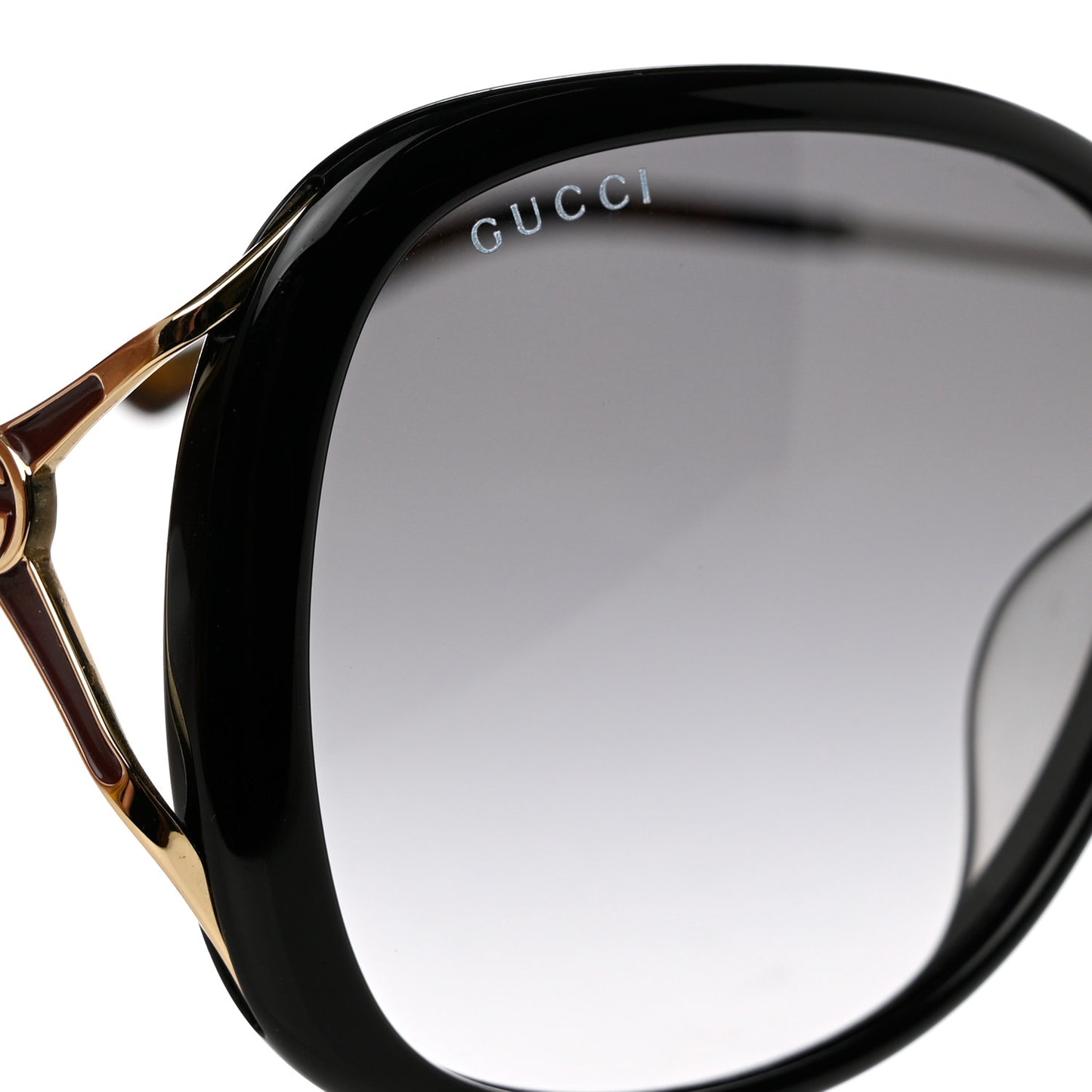 Acetate Metal Oversized Sunglasses GG0649SK Black